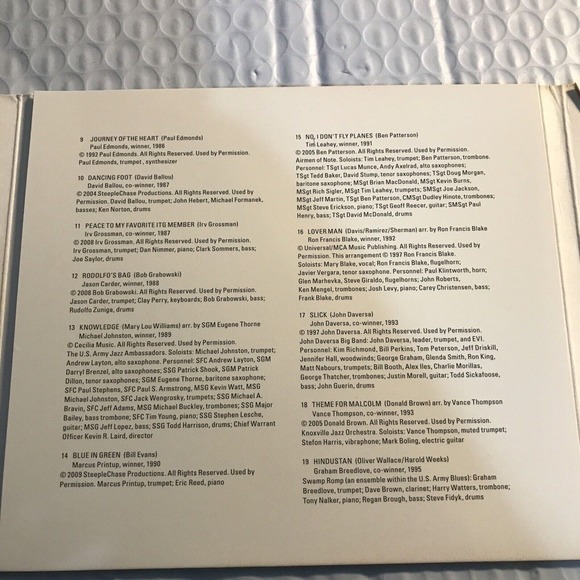 INTERNATIONAL TRUMPET GUILD - THE ROADS THEY'VE TAKEN (2CD) 2009!!! RARE!!! - Picture 4 of 10